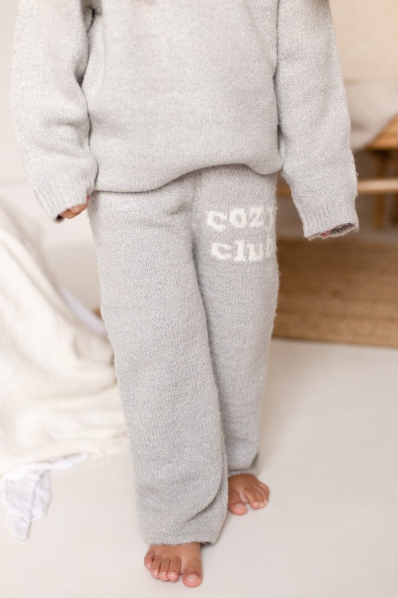 The Cozy Cub Knit Set Grey Set