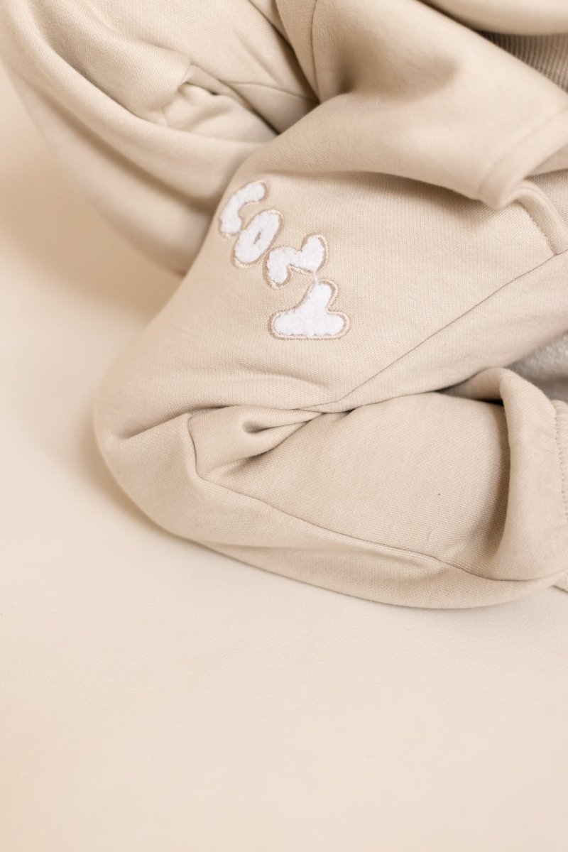 The COZY Little Lounger Tracksuit Stone
