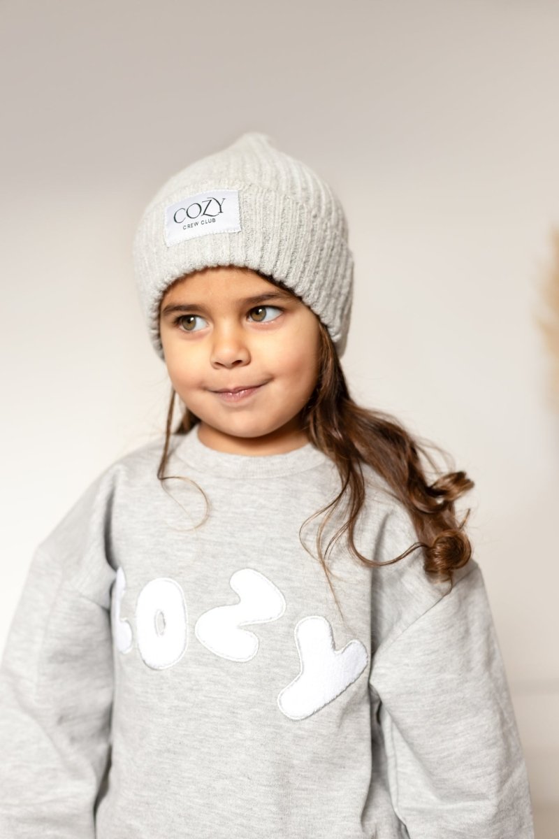 The COZY Little Lounger Tracksuit Marl Grey