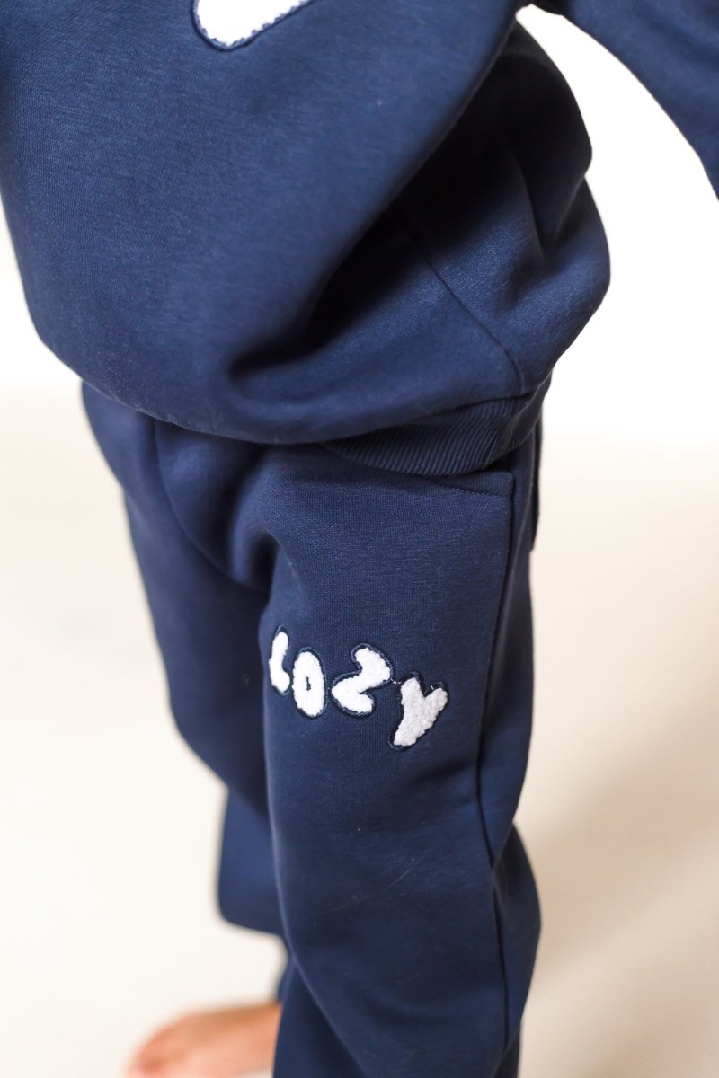 The COZY Little Lounger Tracksuit Navy