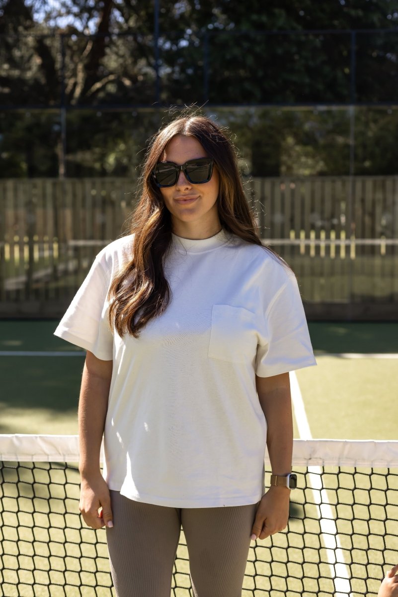 Adult Cozy Crew Resort Club Tee - Snow White