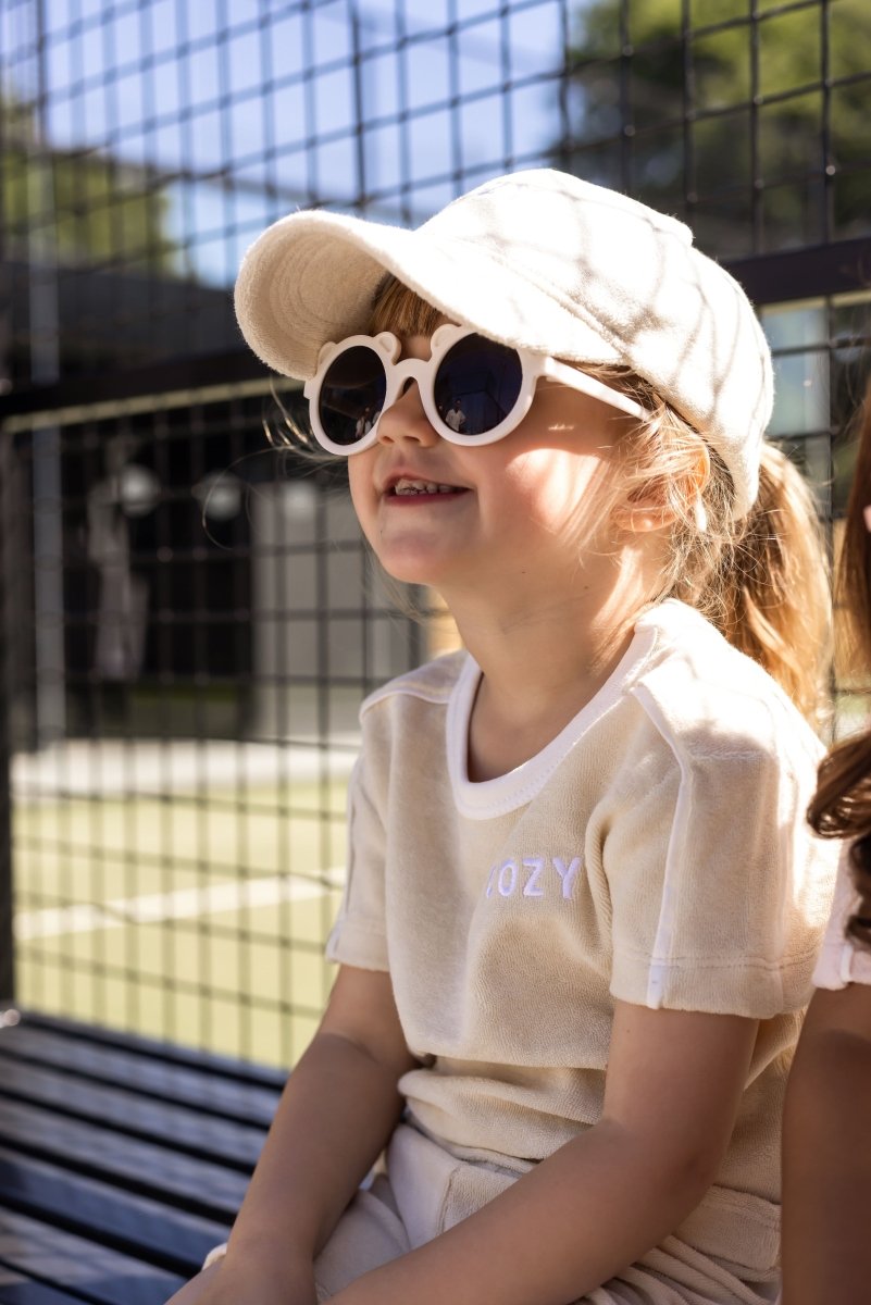 Mini COZY Terry Towelling Tee - Sand