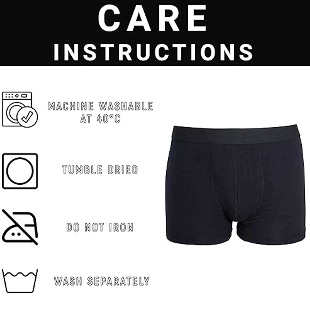 Sock Stack MB04 6 Pack Assorted Cotton Stretch Boxer Shorts for Men Black Navy Grey Cotton Rich Soft Waistband Comfort