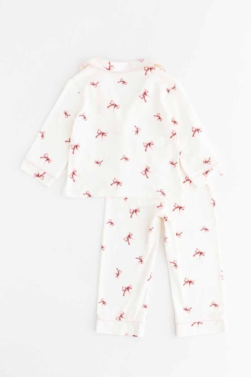 Mini COZY Rosy Ribbon Pyjamas Set