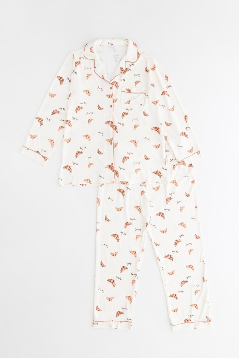 Adult COZY Croissant Club Pyjamas