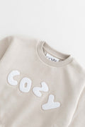 The COZY Little Lounger Tracksuit Stone