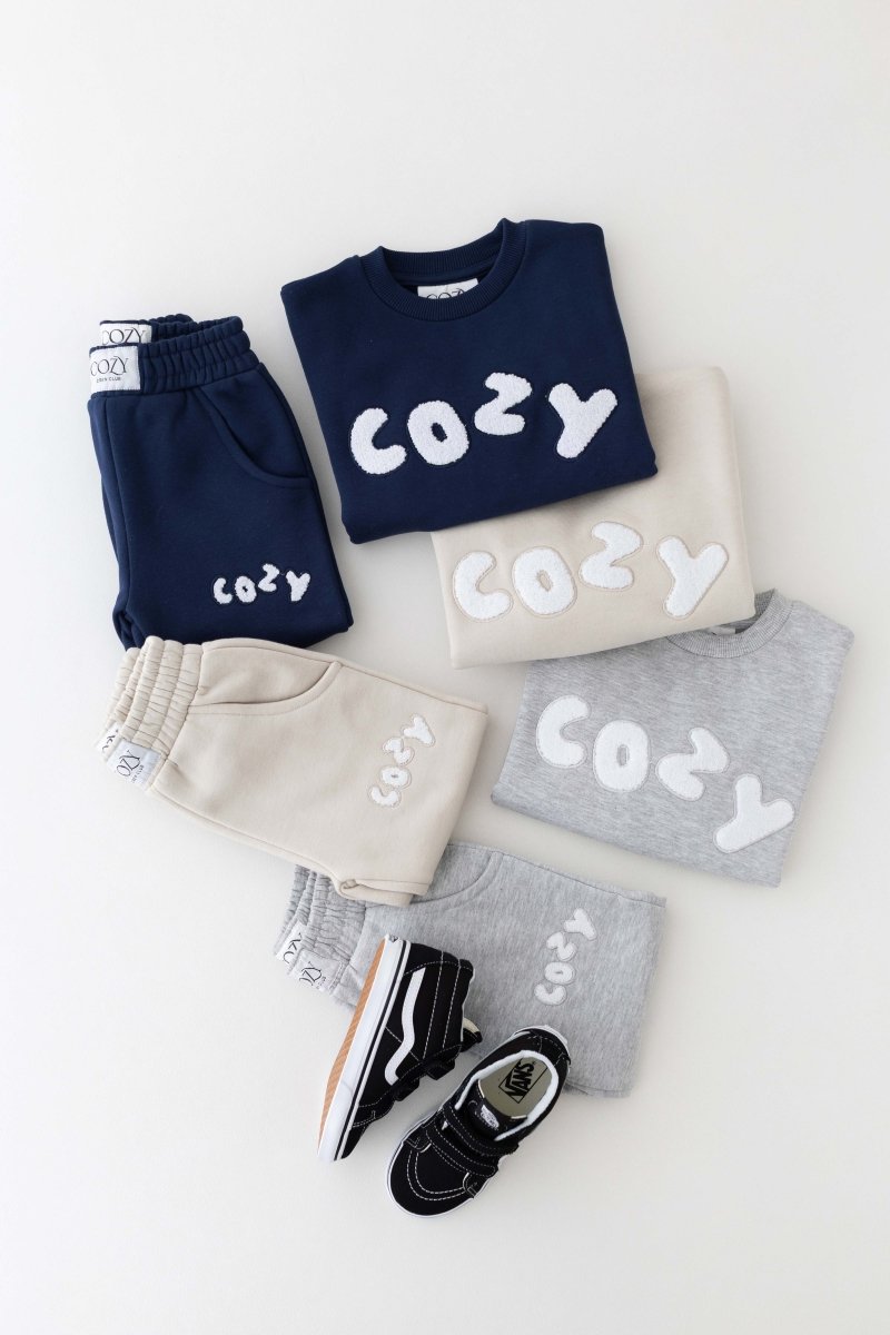 The COZY Little Lounger Tracksuit Navy