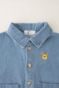 Bear Denim Piece Light or Dark Denim