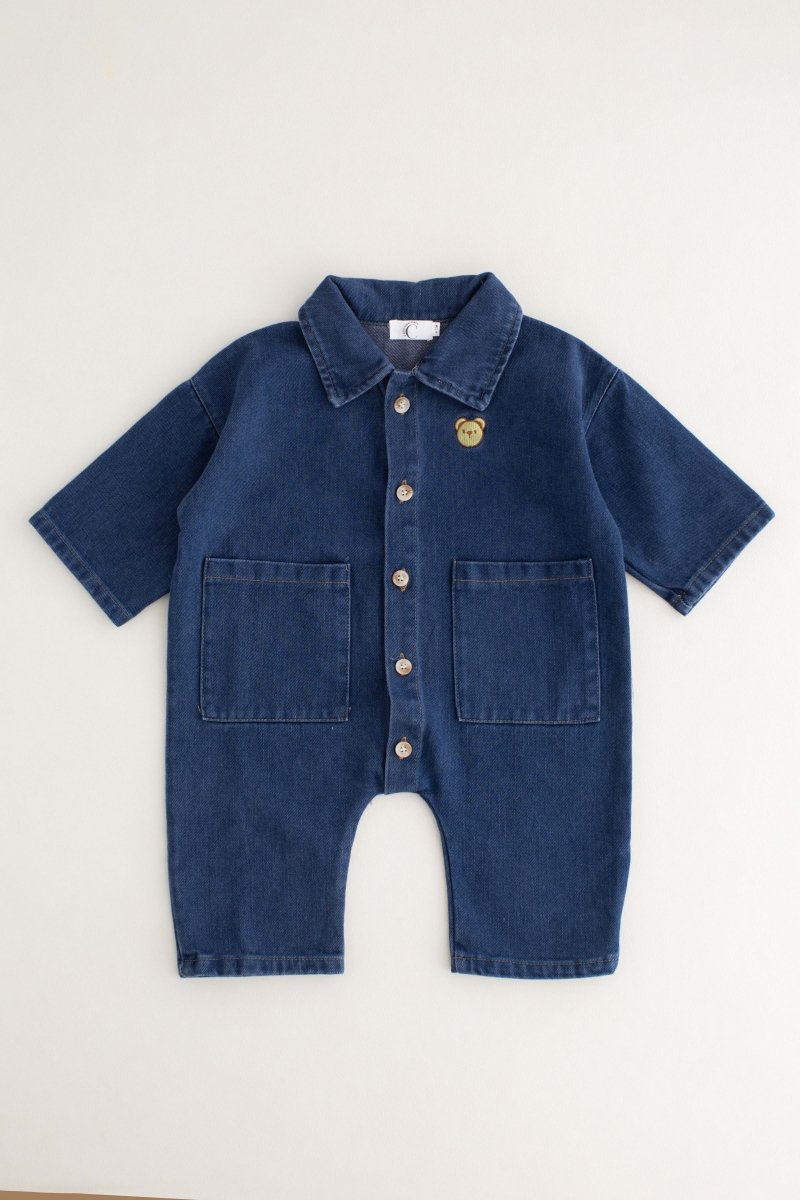Bear Denim Piece Light or Dark Denim