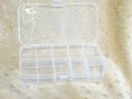Mini Storage Box With 10 Compartments  5 Inches Wide  x 1 inch Deep (approx)