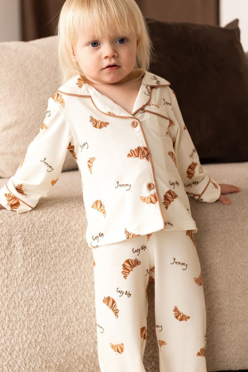 Mini COZY Croissant Club Pyjamas