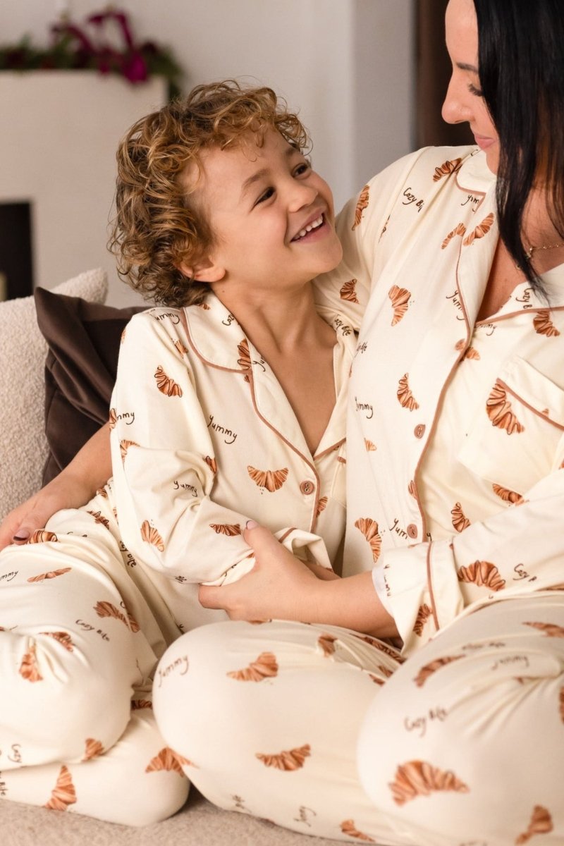 Mini COZY Croissant Club Pyjamas