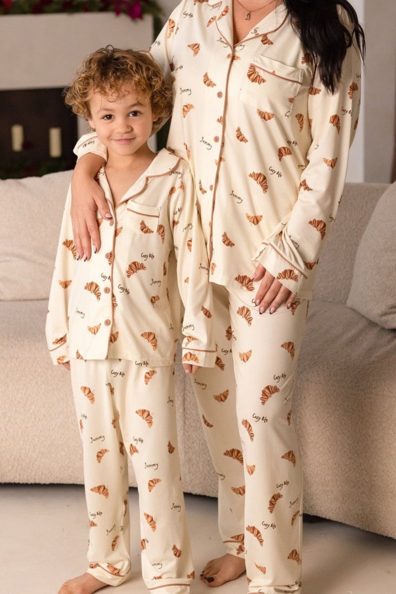 Mini COZY Croissant Club Pyjamas
