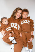 COZY Mini Tracksuit Brown Sets