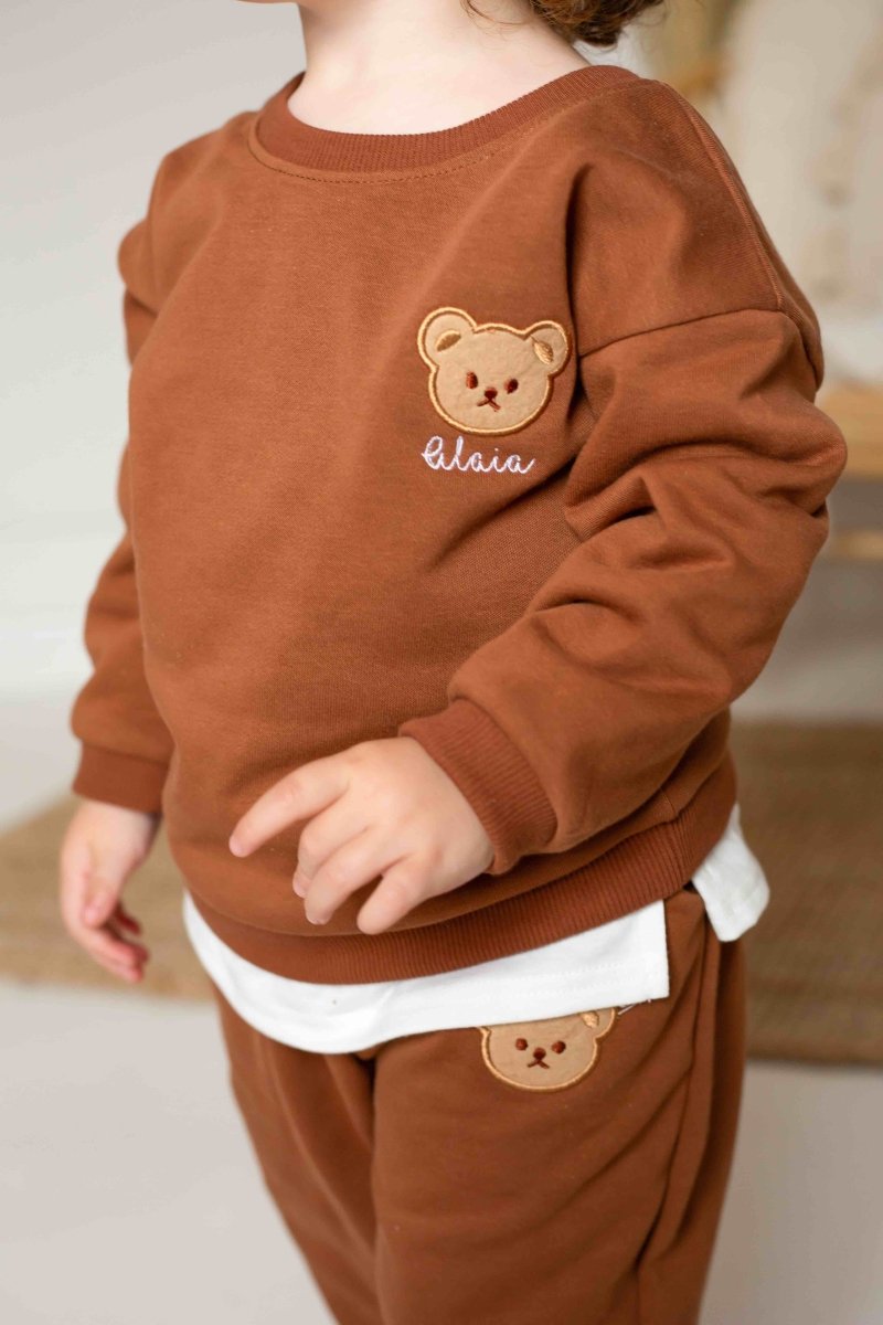 The Bear Colour Tracksuit 100% Cotton