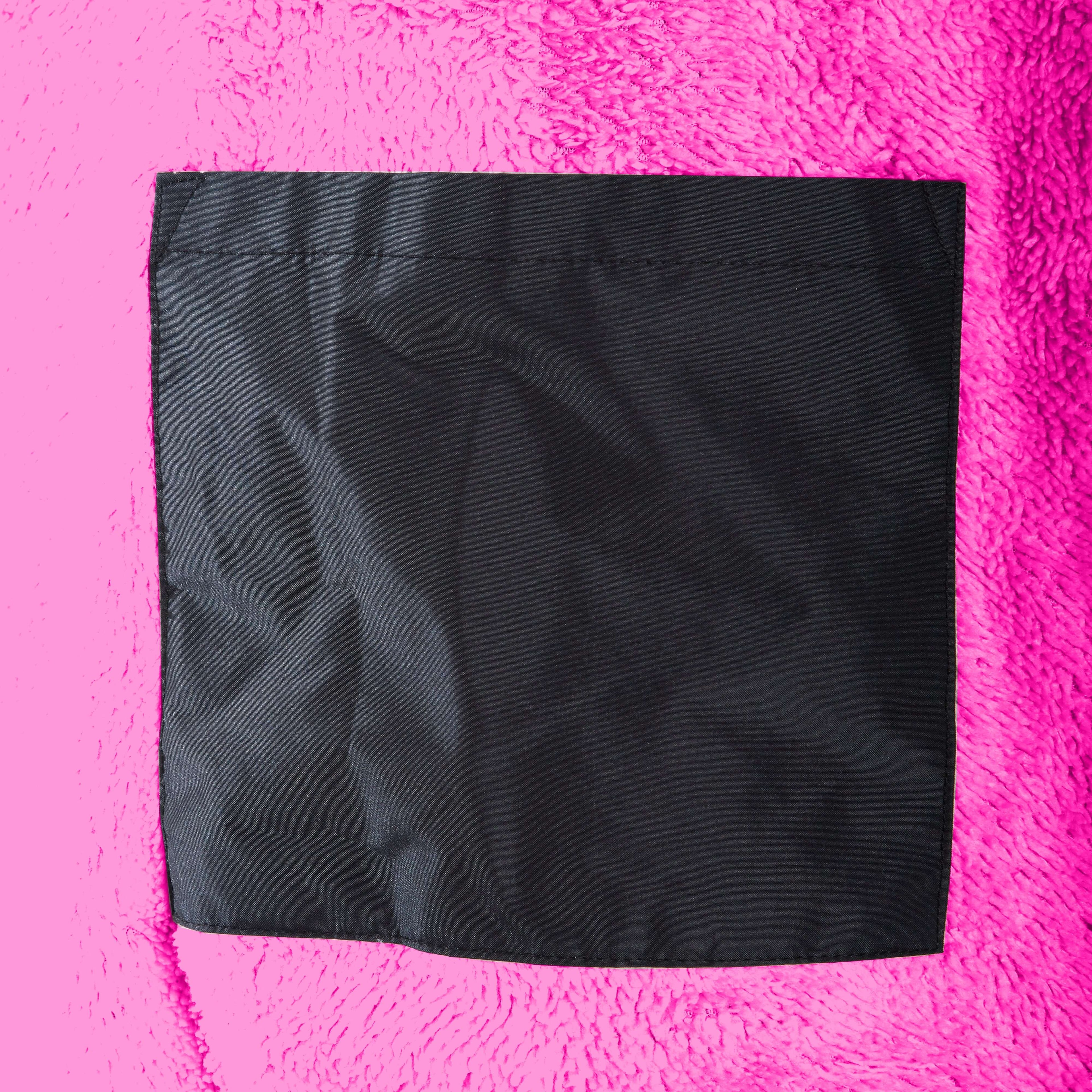 Heatwave Thermalwear Changing Robe Kids Unisex Hooded Coat Black Pink Windproof Winter Warm Brushed Base Layer