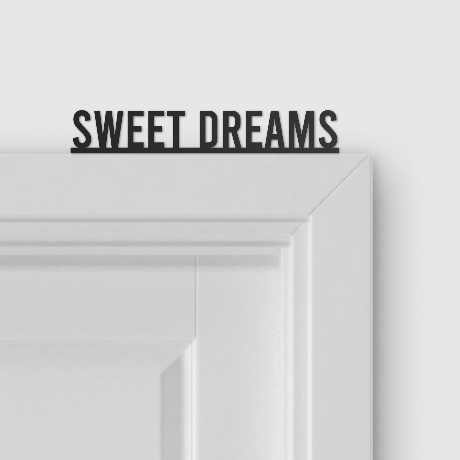 SWEET DREAMS door topper and door tag