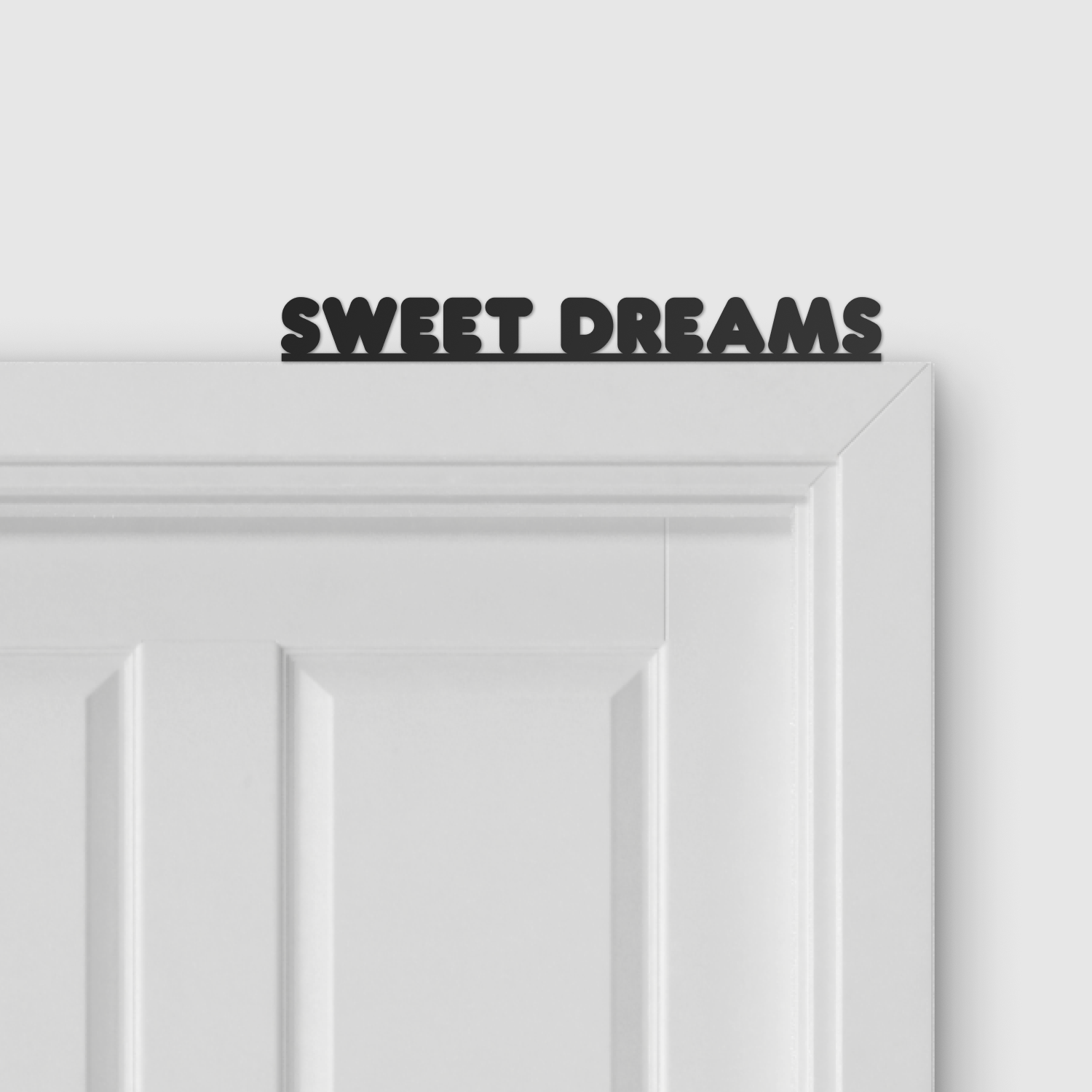 SWEET DREAMS door topper and door tag