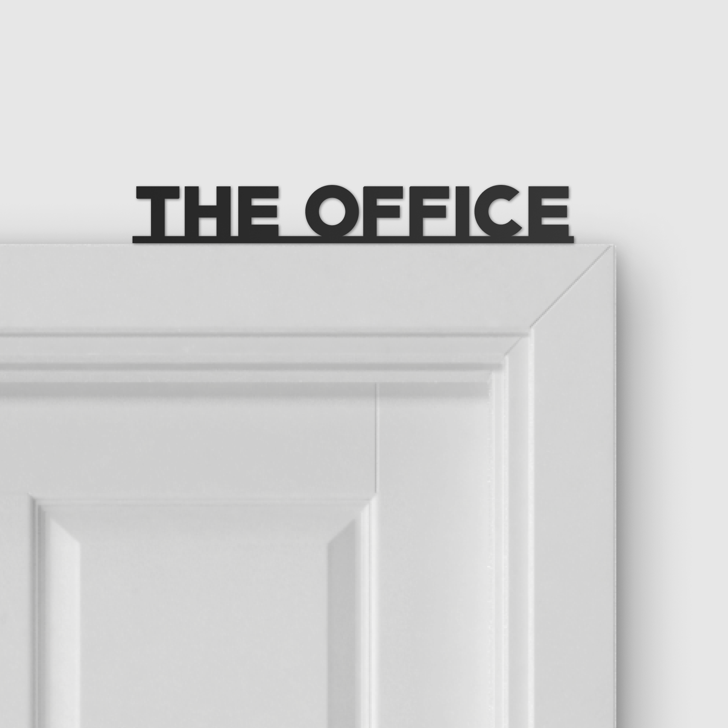 THE OFFICE door topper and door tag