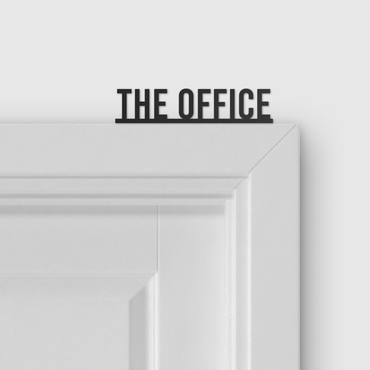 THE OFFICE door topper and door tag