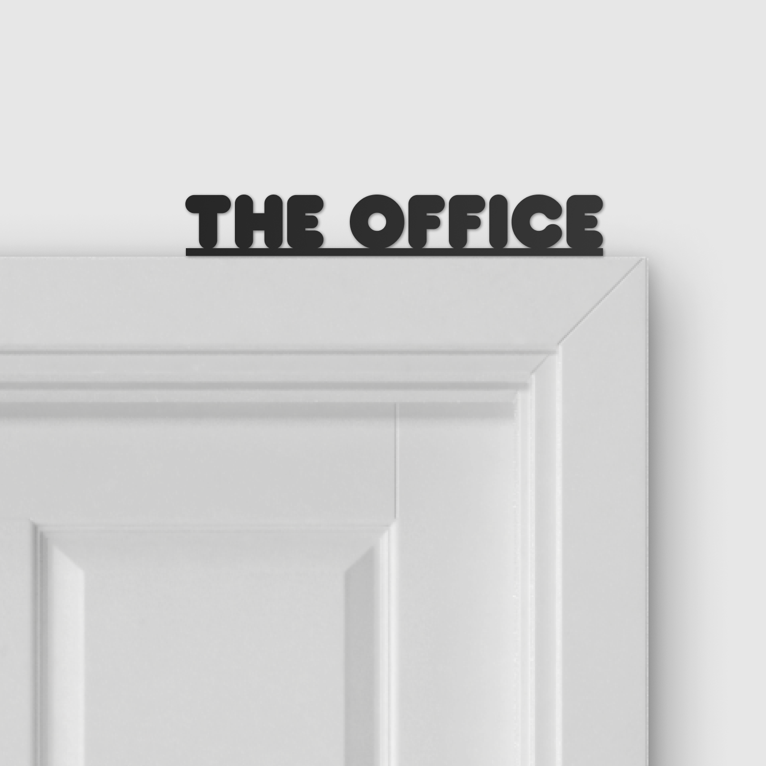 THE OFFICE door topper and door tag
