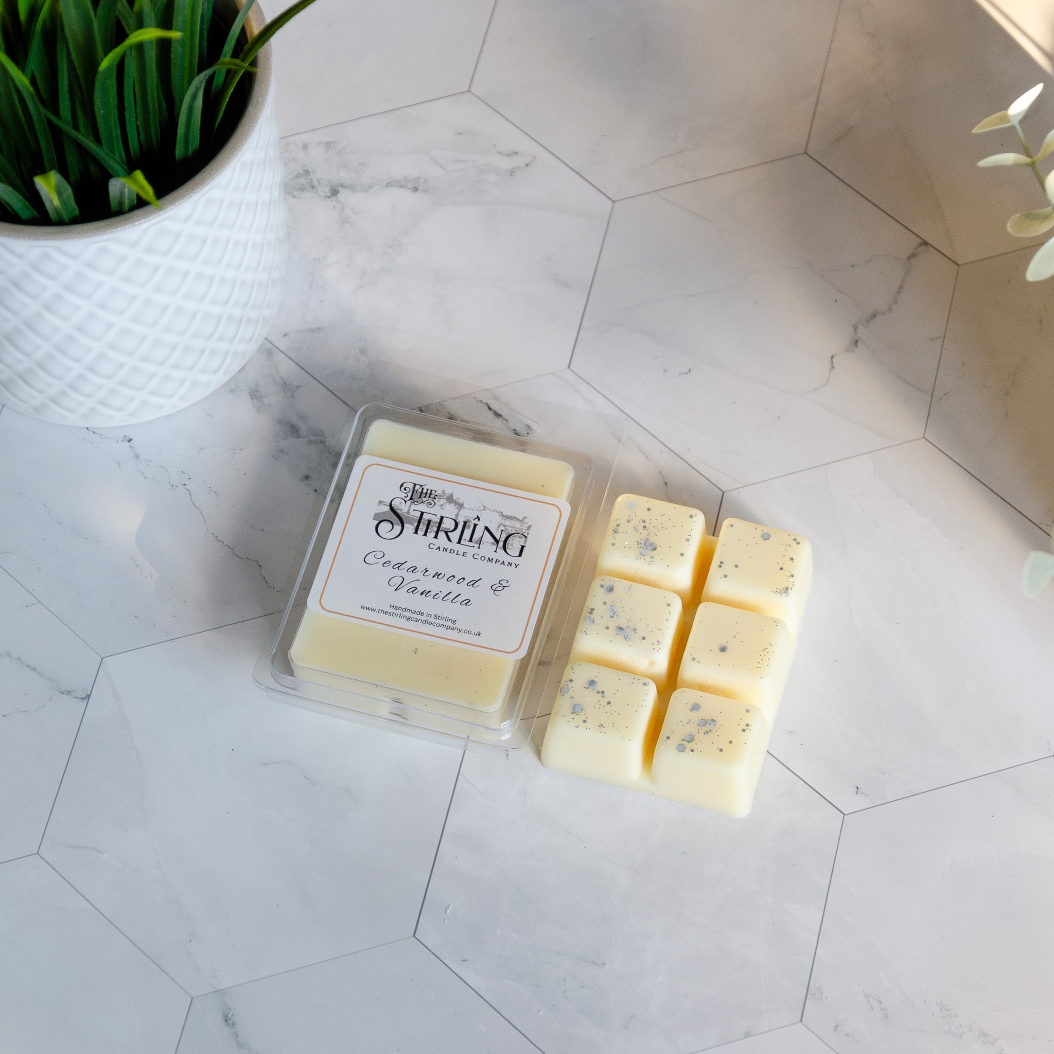 Cedarwood & Vanilla - Wax Melt Clamshell